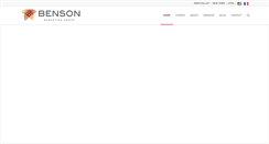 Desktop Screenshot of bensonmarketing.com