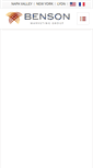 Mobile Screenshot of bensonmarketing.com